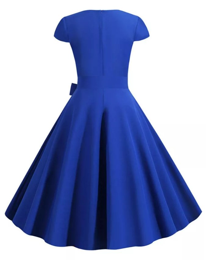Vestido 50s Azul