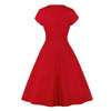 Vestido Cache Coeur Rojo 50s