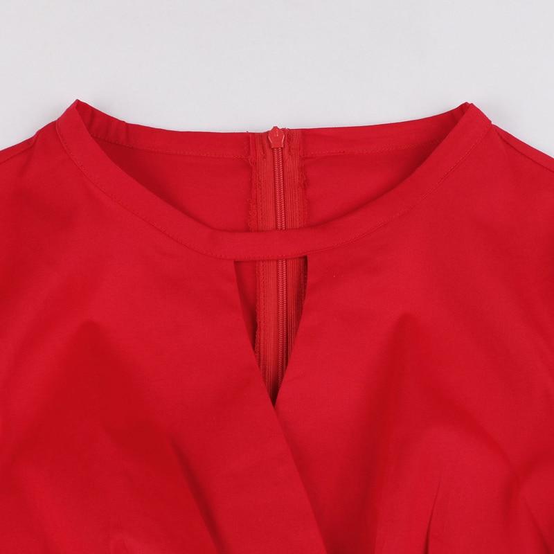 Vestido Cache Coeur Rojo 50s