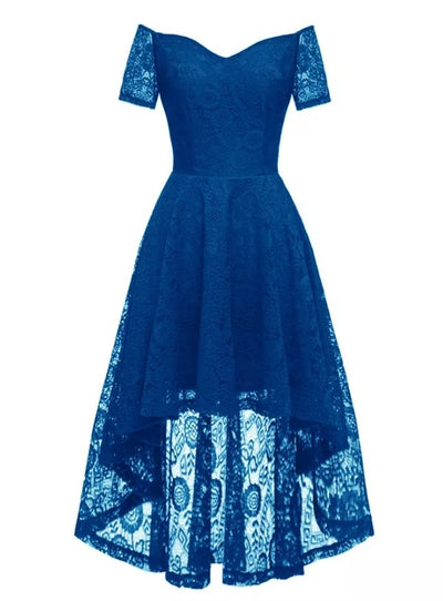 Vestido De Encaje De Los Años 50