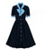 Vestido A Media Rodilla De Los Años 50