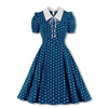 Vestido Paris 50s Azul