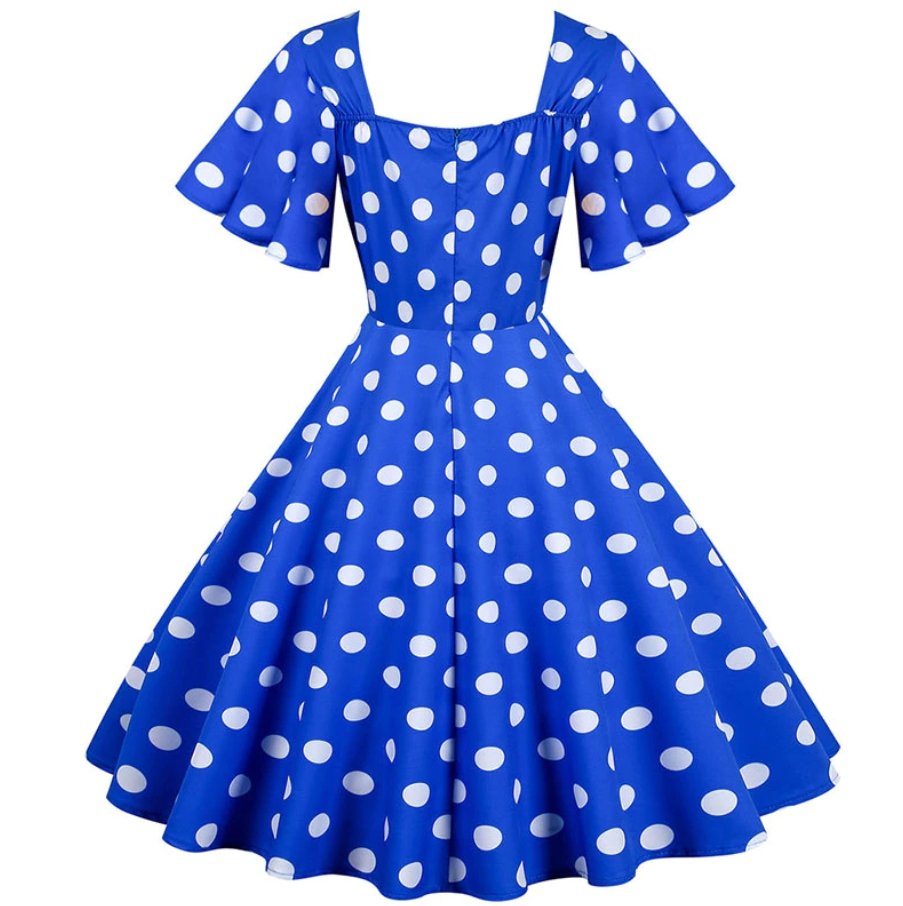 Vestido 50s Azul