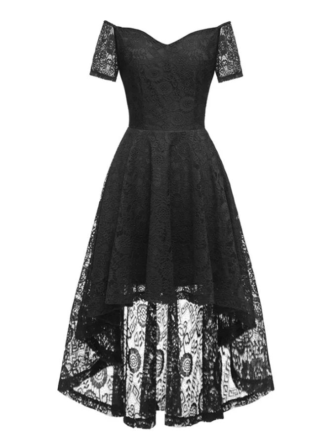 Vestido De Novia Años 50 Negro