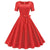 Vestido Rojo Lunares 50s