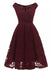 Vestido De Noche Burdeos De Los Años 60