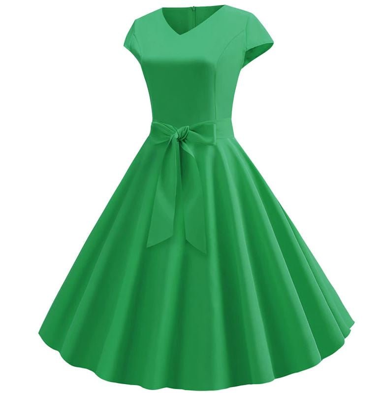 Vestido Vintage 60s Verde