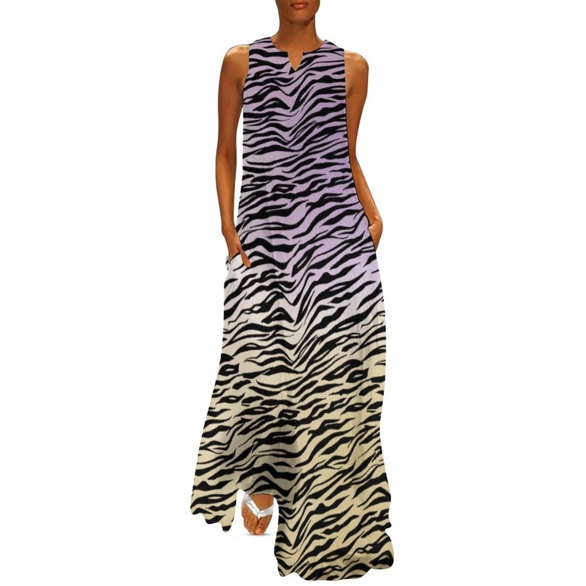 Vestido Vintage Chic 70s