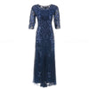 Vestido Vintage 20s Azul