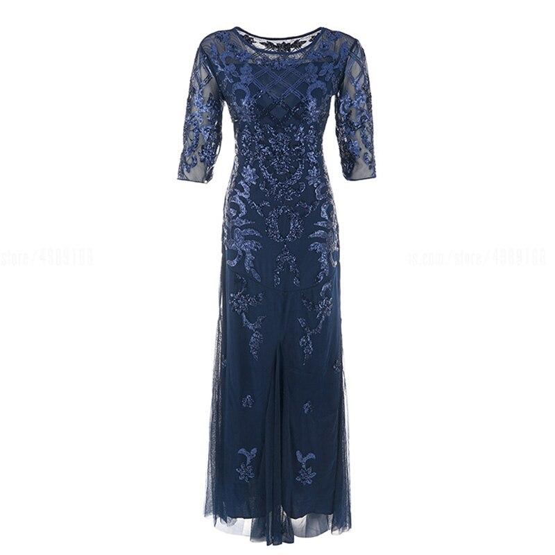 Vestido Vintage 20s Azul