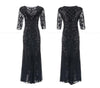 Vestido Tallas Grandes 20s Negro
