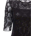 Vestido Tallas Grandes 20s Negro