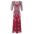 Vestido Rojo Talla Grande 20s