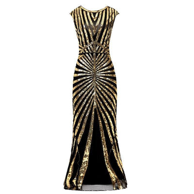 Vestido 20s Dorado