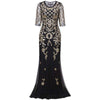 Vestido Vintage Dorado Años 20