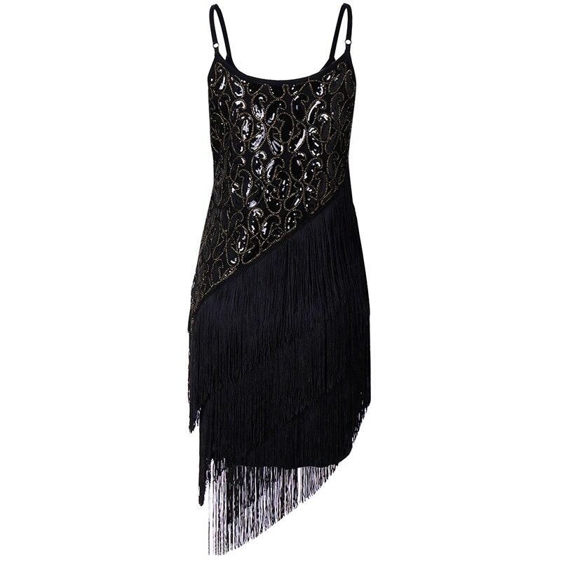 Vestido Sexy Negro 20s