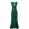 20s Vestido Verde