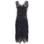 Vestido Vintage 20s Negro