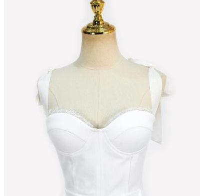 Vestido Blanco 40s