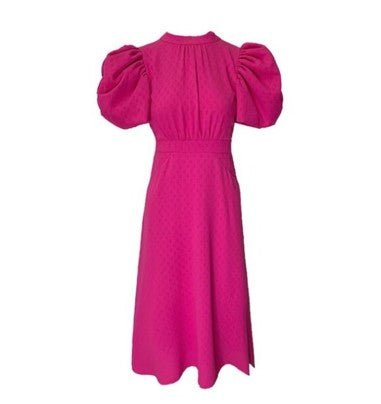 Vestido 40s Volumen Rosa