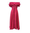 Vestido Rojo Volumen 40s