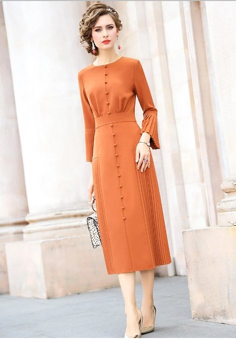 Vestido De Secretaria Años 40