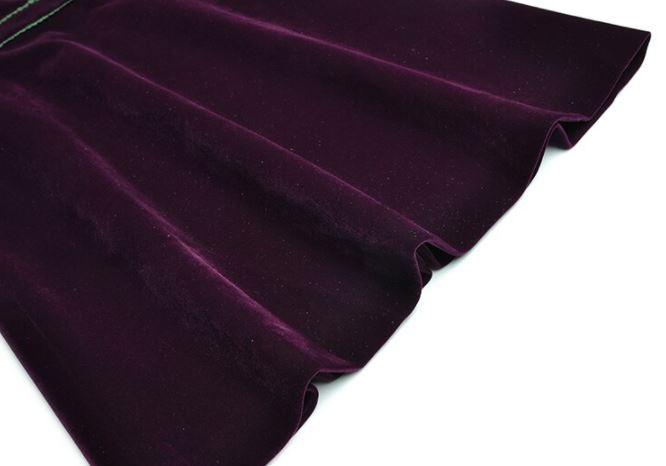 Vestido De Terciopelo Floral 40s