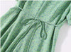 Vestido 40s Margaritas Verdes