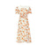 Vestido Floral Vintage Años 40