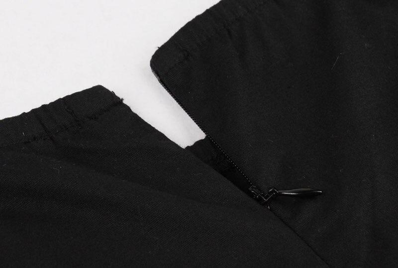 Vestido Rojo Y Negro 50s 60s