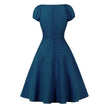 Vestido 50s Lunares Azules