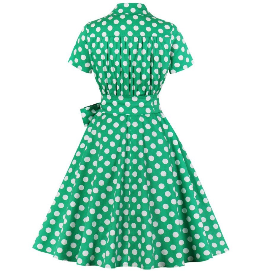 Vestido Talla Grande Años 50