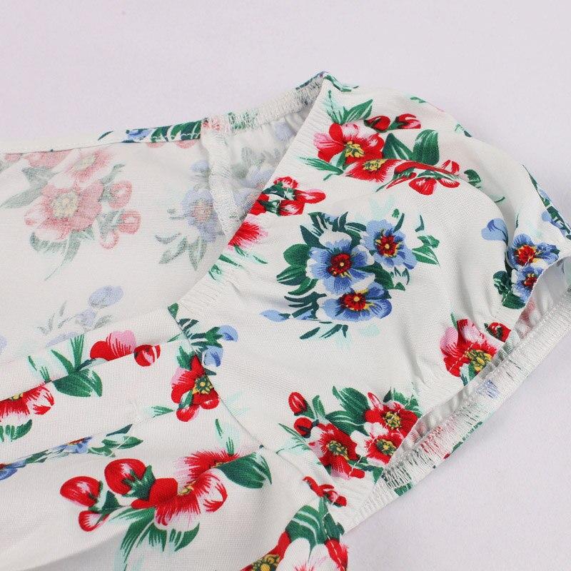 Vestido De Flores De Los Años 50