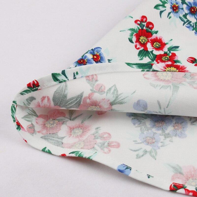 Vestido De Flores De Los Años 50