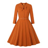 Vestido 50s Naranja