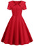 Vestido Años 50 Rojo