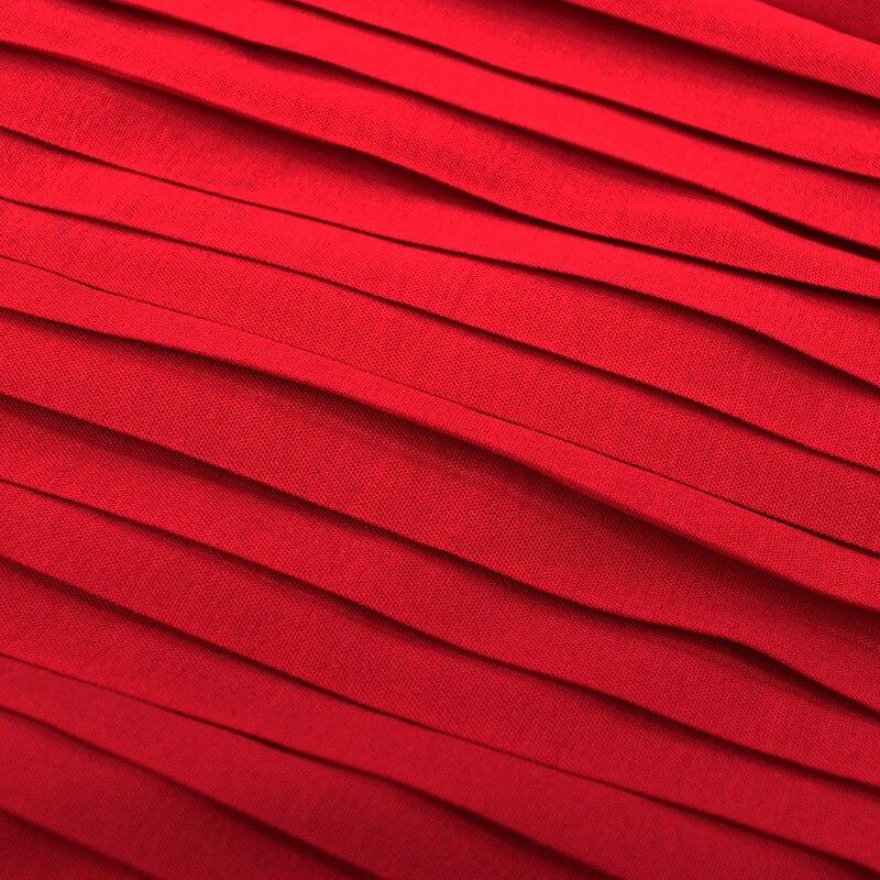 Vestido 50s Otoño Rojo