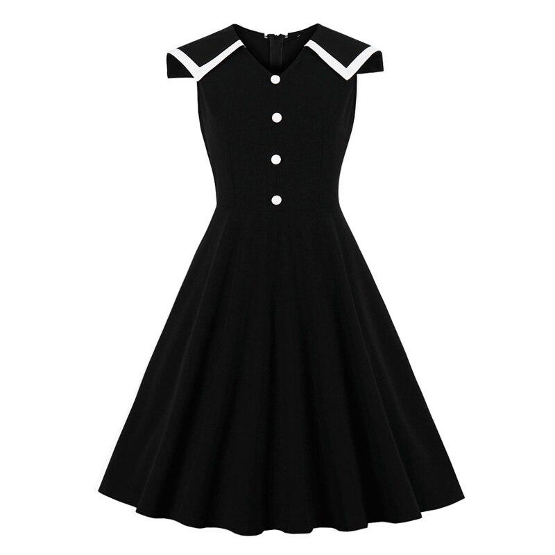 Vestido Sin Mangas De Los Años 50