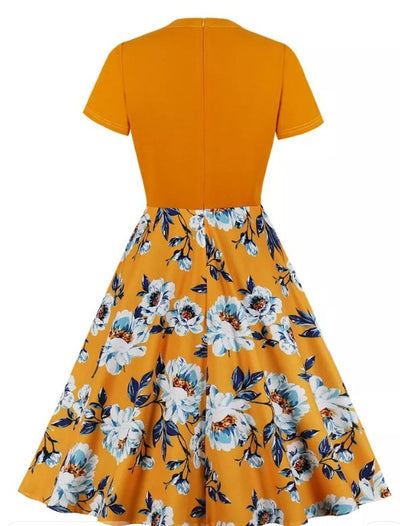 Vestido Naranja 60s