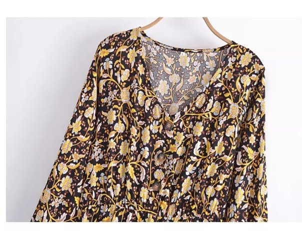 Vestido Mujer Años 70