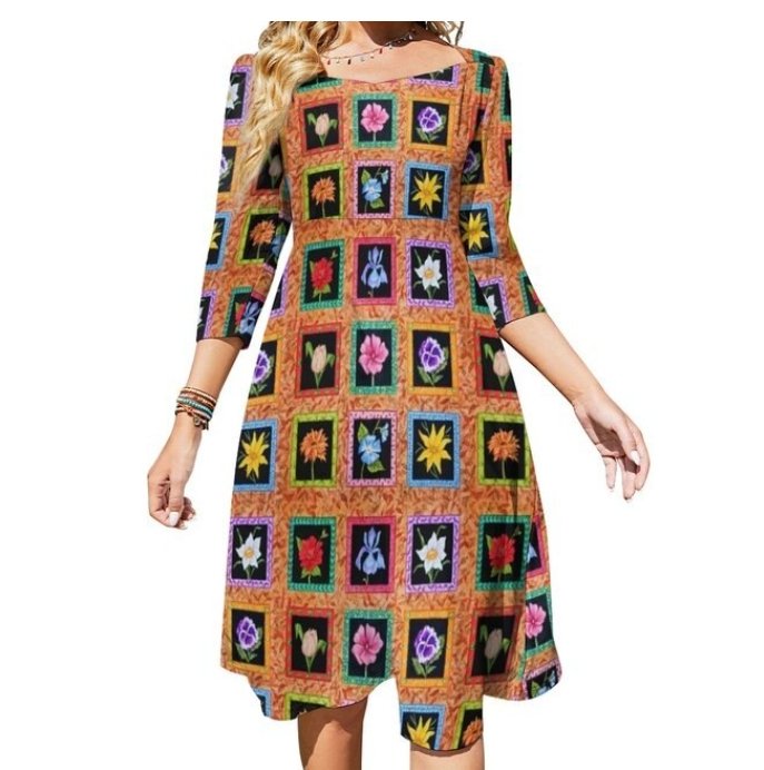 Vestido Hippie De Los Años 70 De Peace & Love