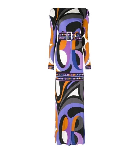 Vestido Globo Años 70