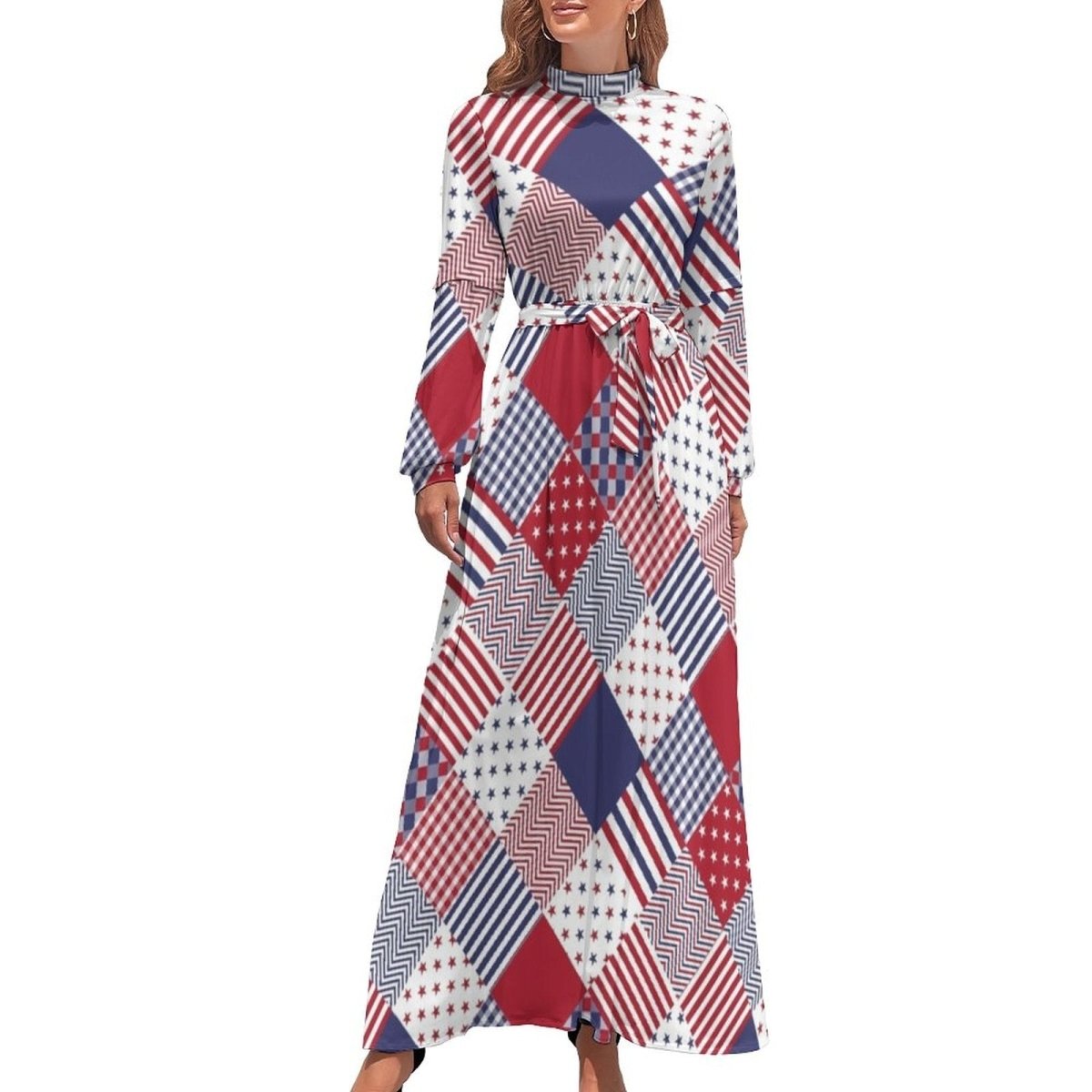 Vestido Blanco Años 70 Usa