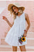 Vestido Blanco Vintage Bohemio