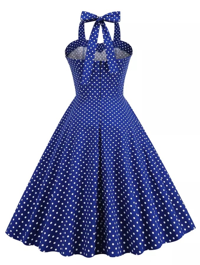 Vestido azul vintage sales