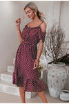 Vestido Burdeos De Época