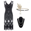 Vestido Cabaret 20s Plata