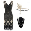 Vestido Cabaret 20s Negro