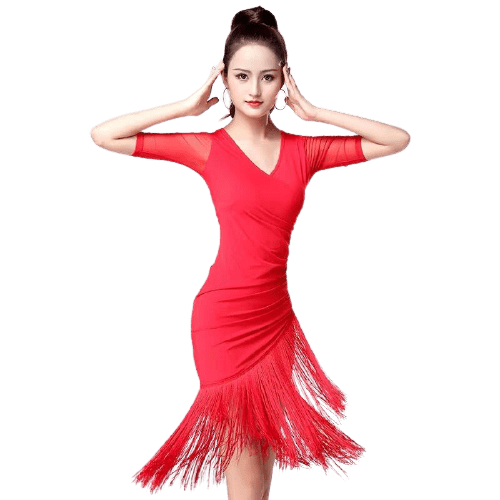 Vestido Charlestón Rojo
