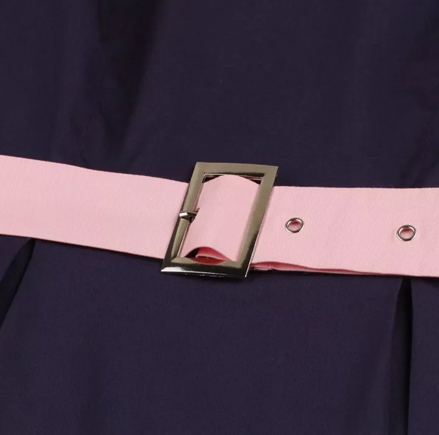 Vestido Pichi 60s Rosa